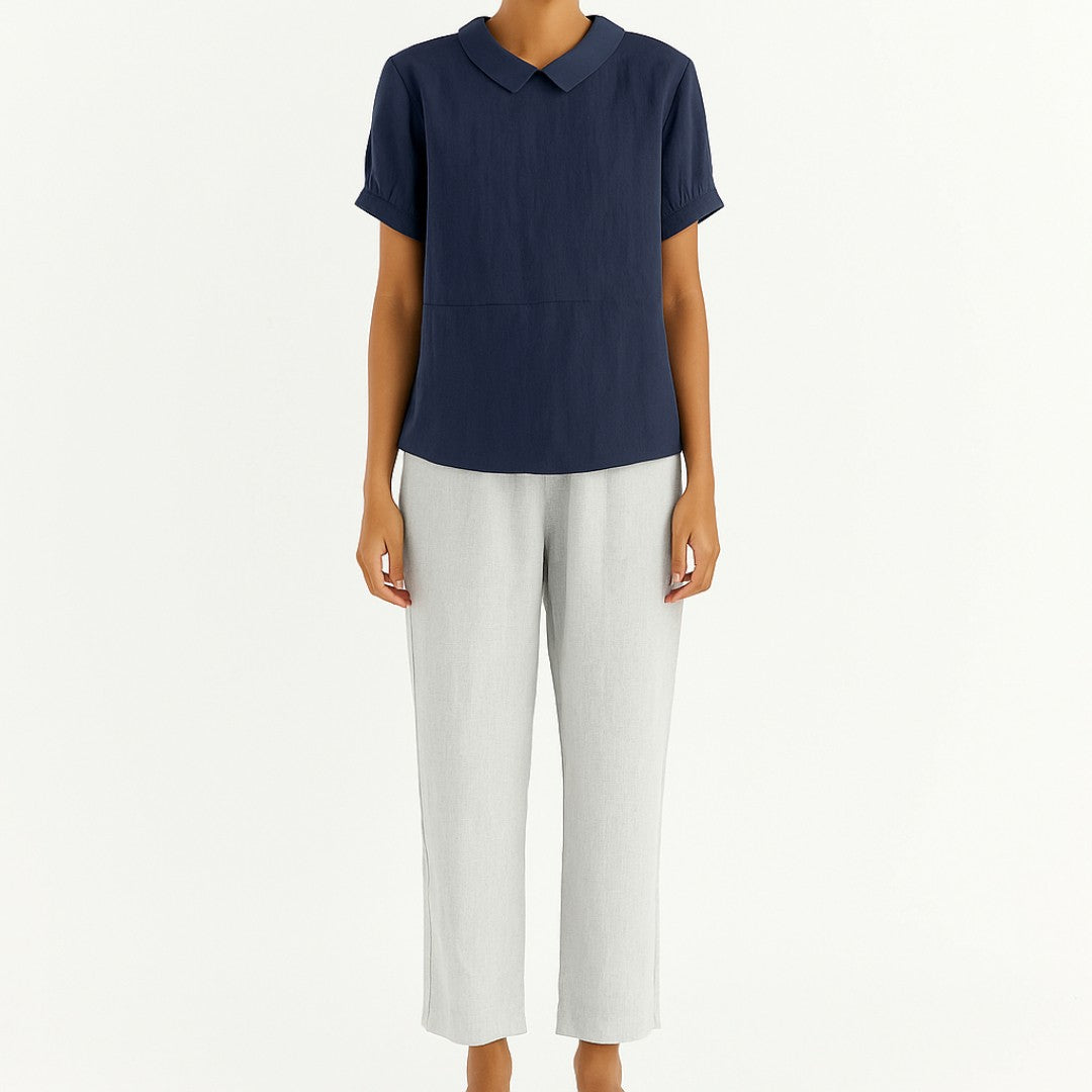 Women's Blouse With Collar