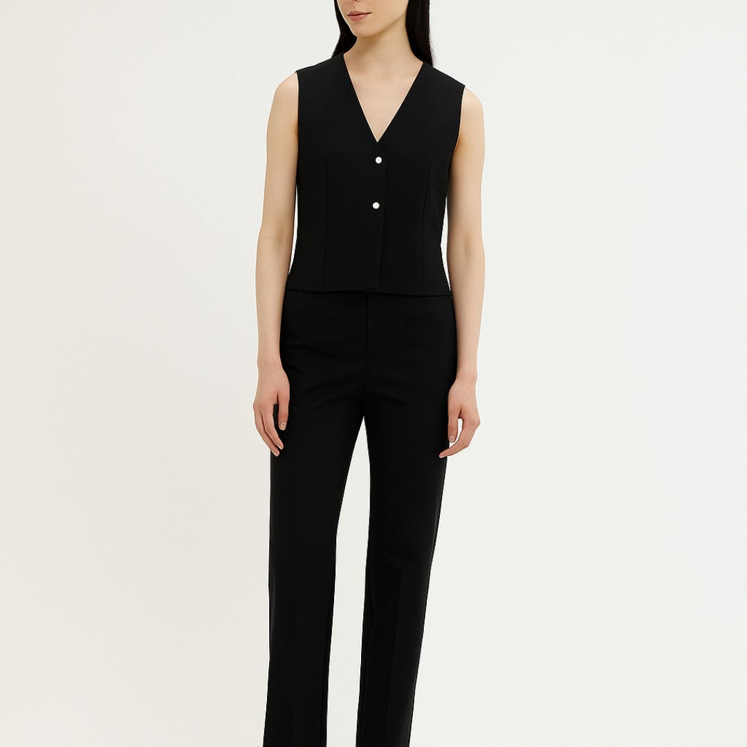 Women's Knit Vest | Sleeveless Layer