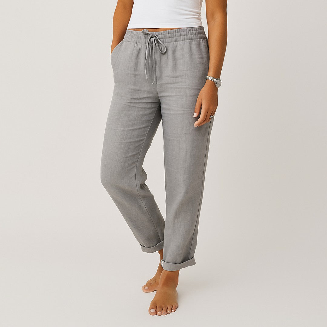 Women's Drawstring Cropped Pants | Ankle Length Style