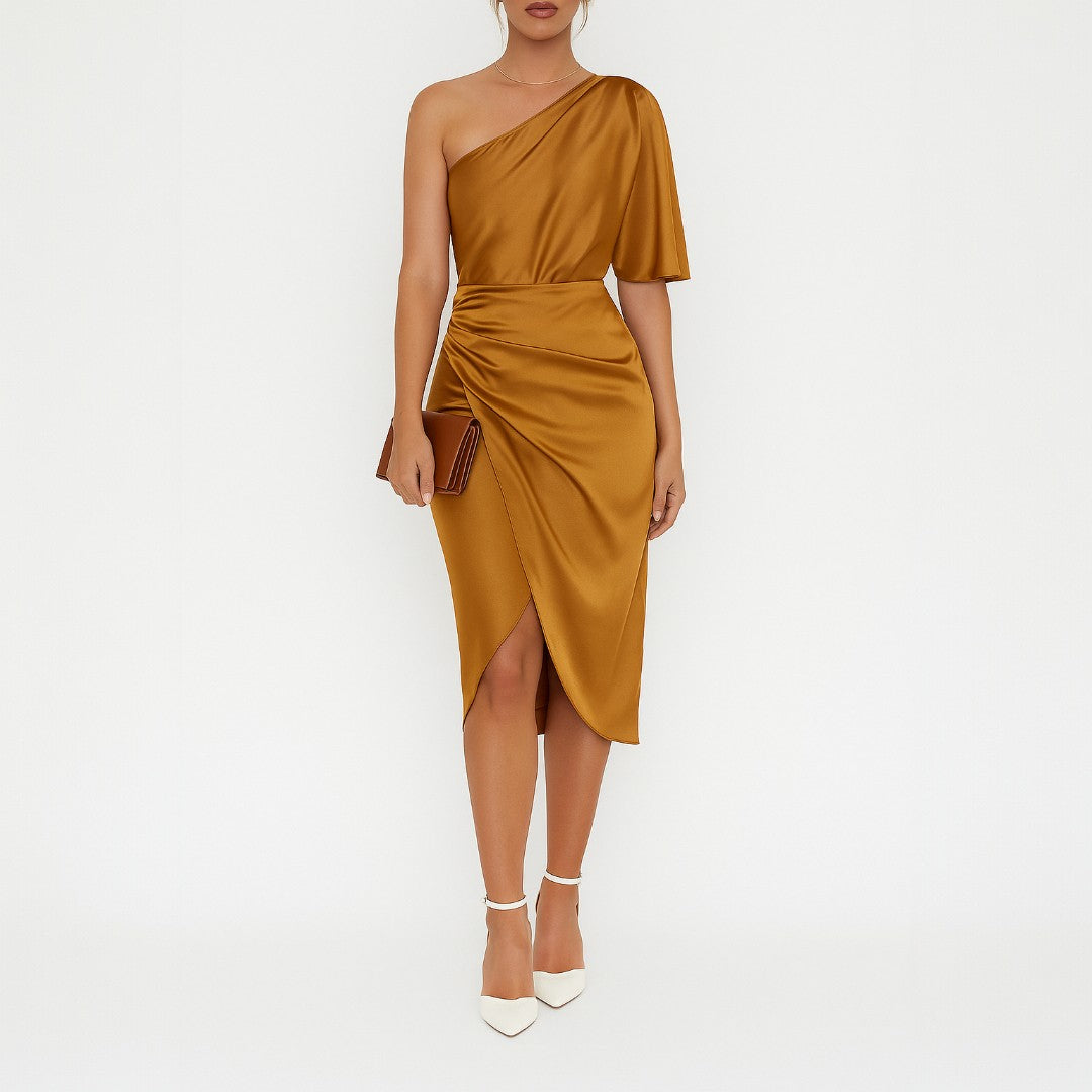 Satin Style Evening Dress