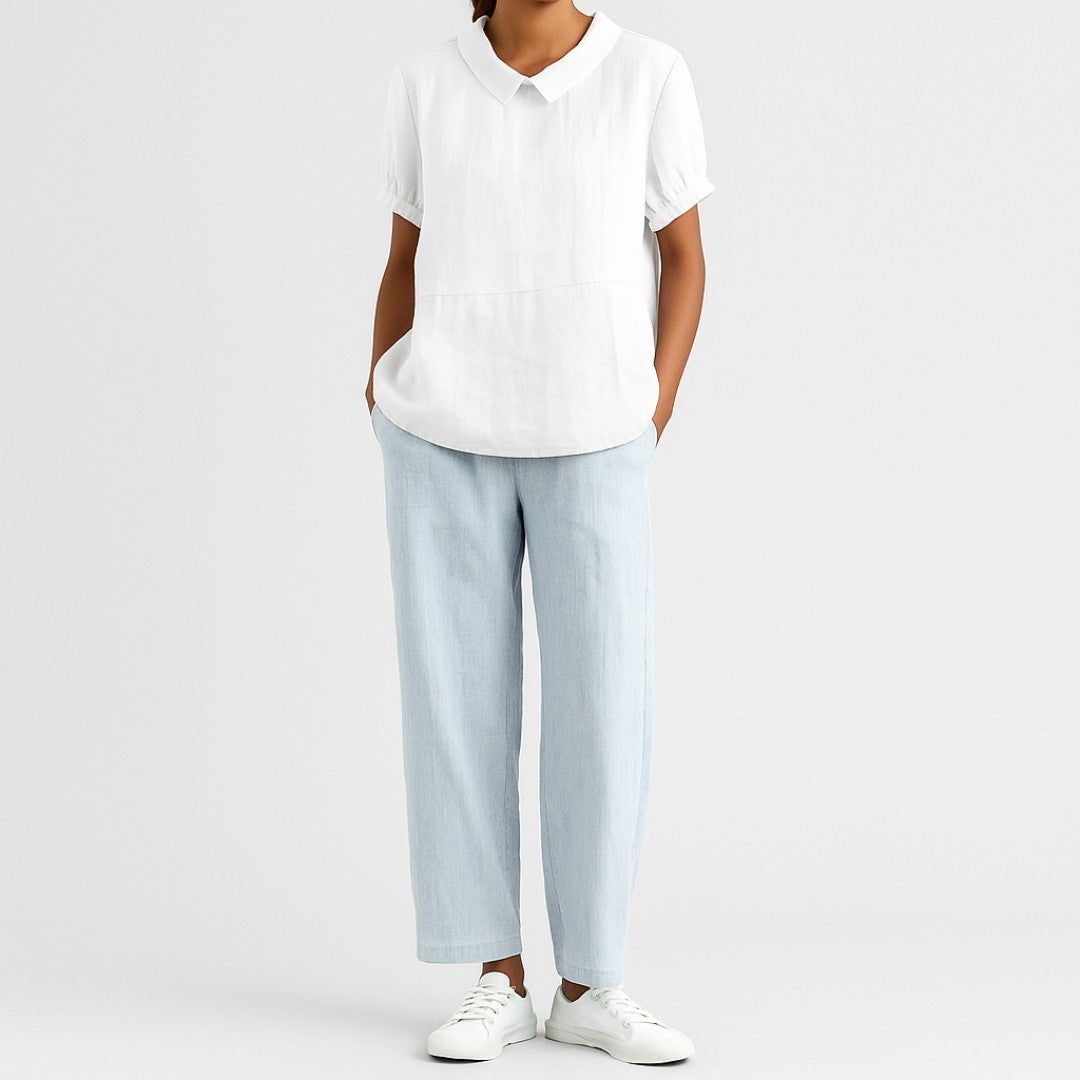 Women's Blouse With Collar