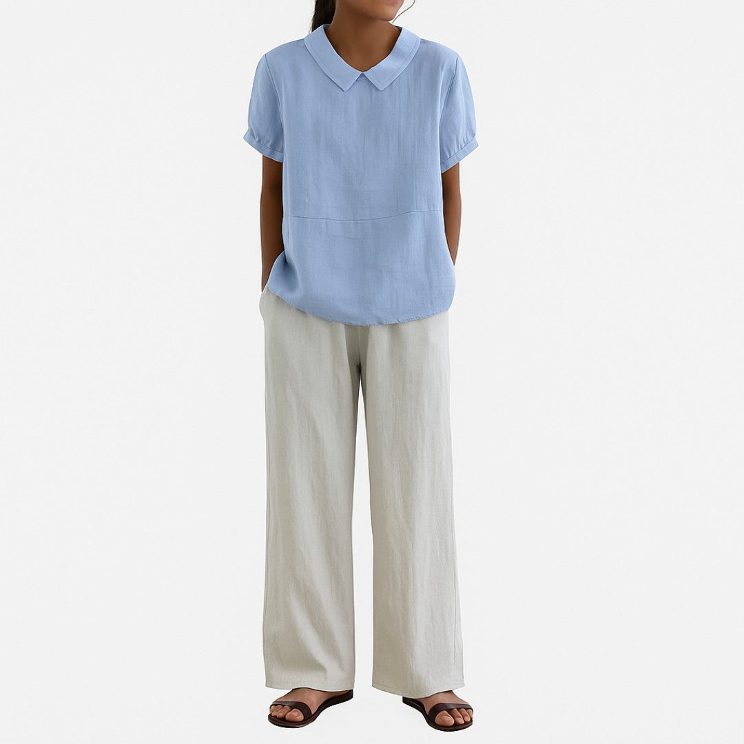 Women's Blouse With Collar