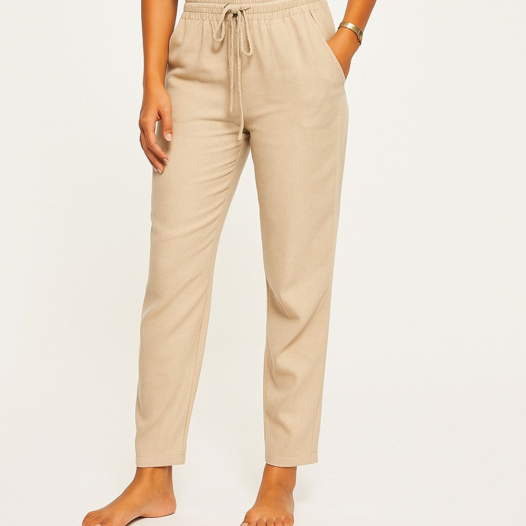 Women's Drawstring Cropped Pants | Ankle Length Style