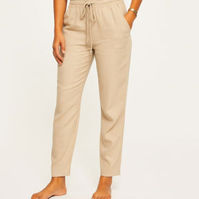 Women's Drawstring Cropped Pants | Ankle Length Style