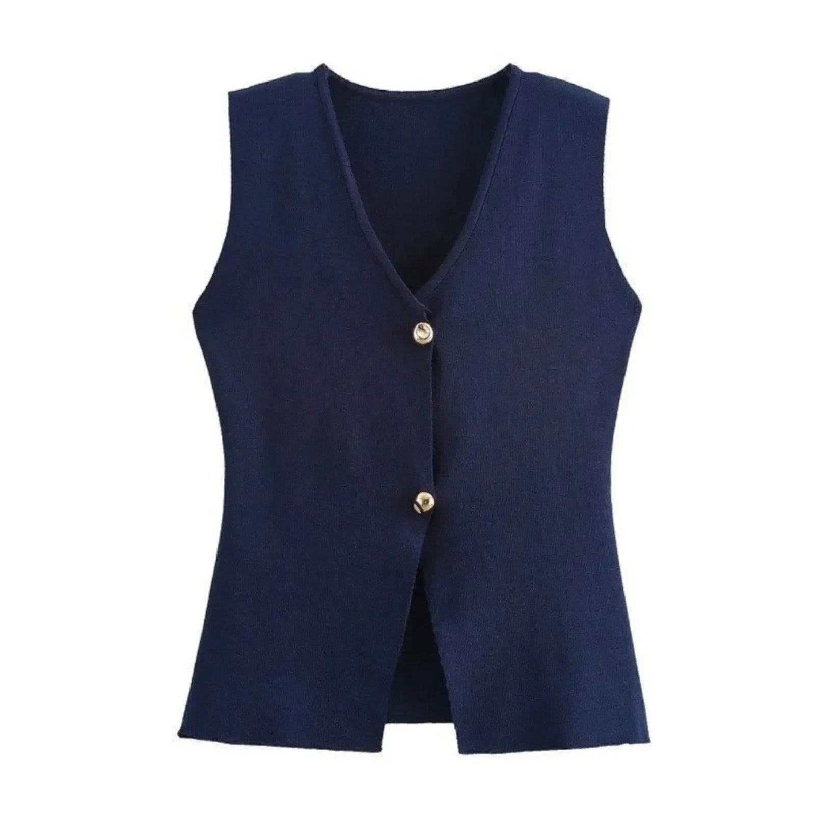 Women's Knit Vest | Sleeveless Layer - Nelluva
